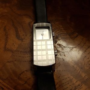 Burberry Swivel Face Dual Time Zone Watch
